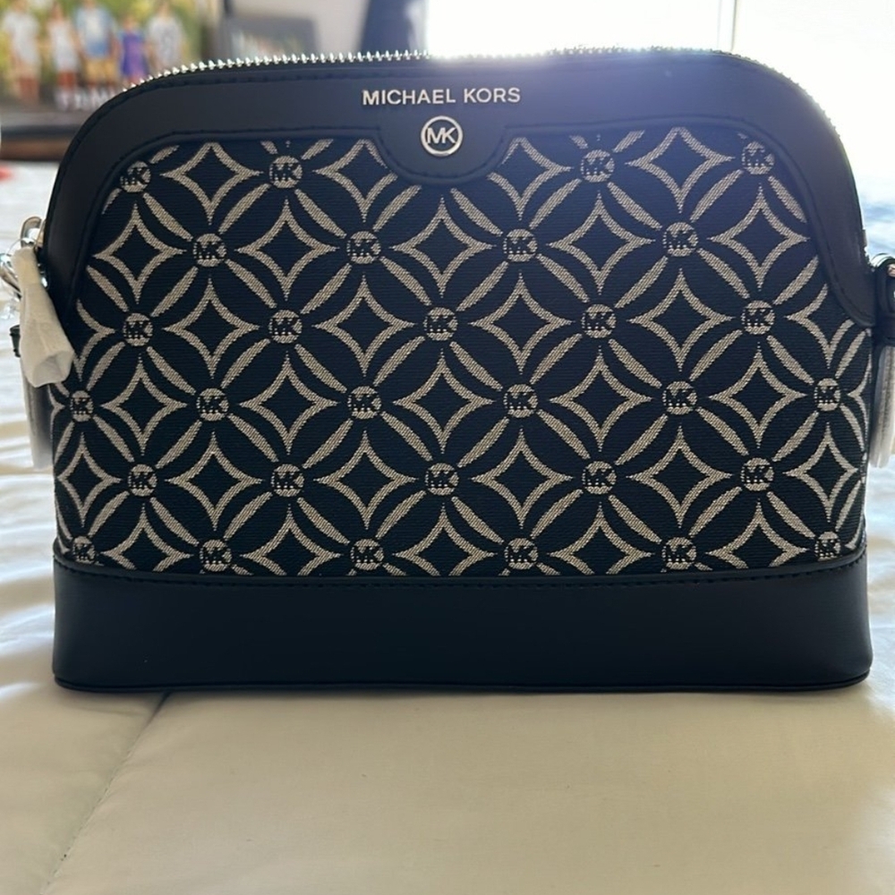 Michael Kors Black and Gray Women's Bag